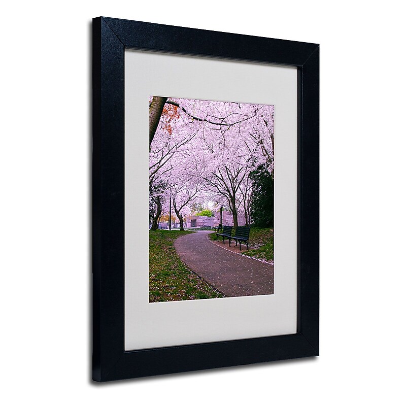 Trademark Fine Art CATeyes 'The Hope' Matted Art Black Frame 11x14 Inches image 1