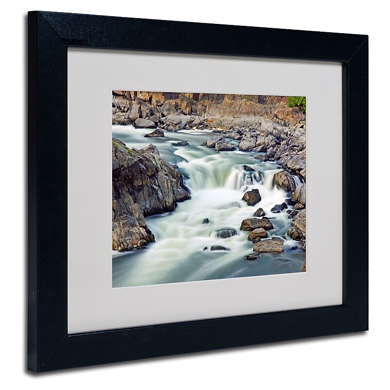 Trademark Fine Art CATeyes 'A Treasure' Matted Art Black Frame 11x14 Inches image 1