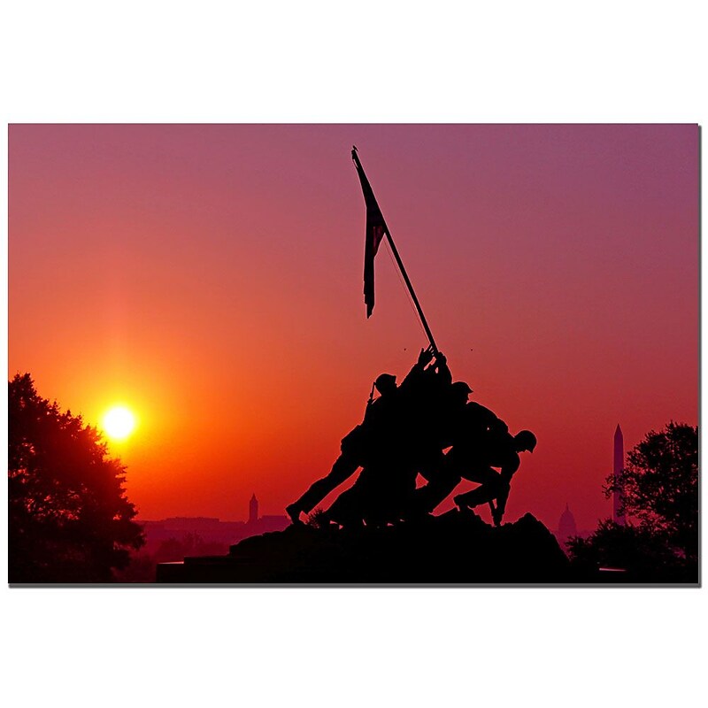 Trademark Fine Art CATeyes 'Believe' Canvas Art 30x47 Inches image 1