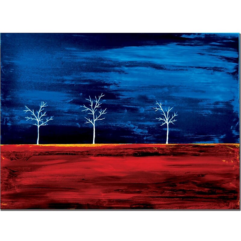 Trademark Fine Art Nicole Dietz 'Scorched' Canvas Art Ready to Hang image 1