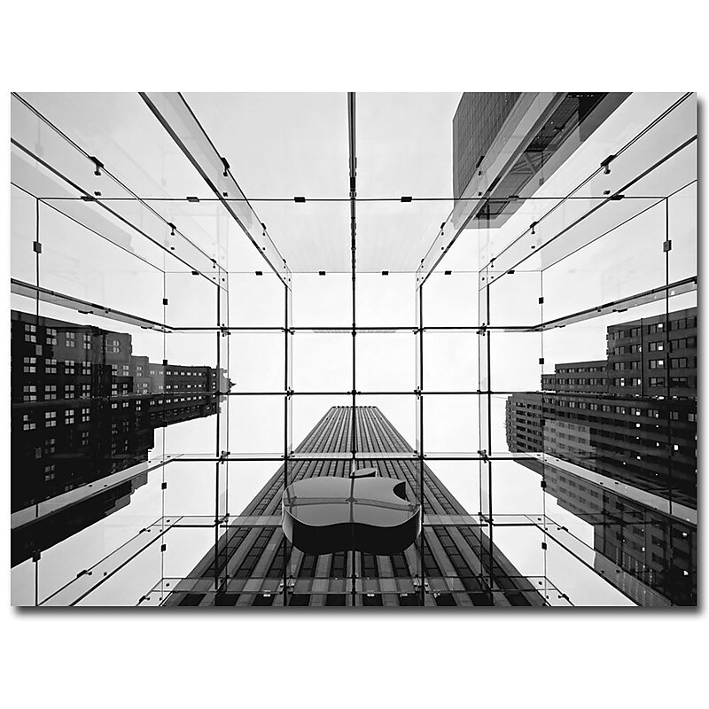 Trademark Fine Art Nina Papiorek 'Big Apple I' Canvas Art image 1