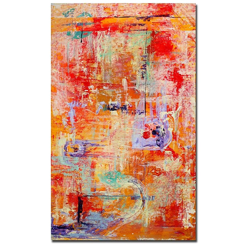 Trademark Fine Art Pat Saunders-White 'Odessy' Canvas Art image 1