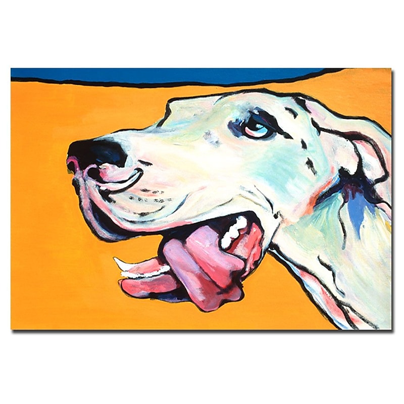 Trademark Fine Art Pat Saunders-White 'Ol' Blue Eye' Canvas Art image 1
