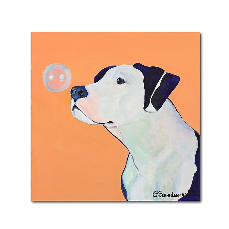 Trademark Fine Art Pat Saunders 'Fascination' Canvas Art 35x35 Inches image 1
