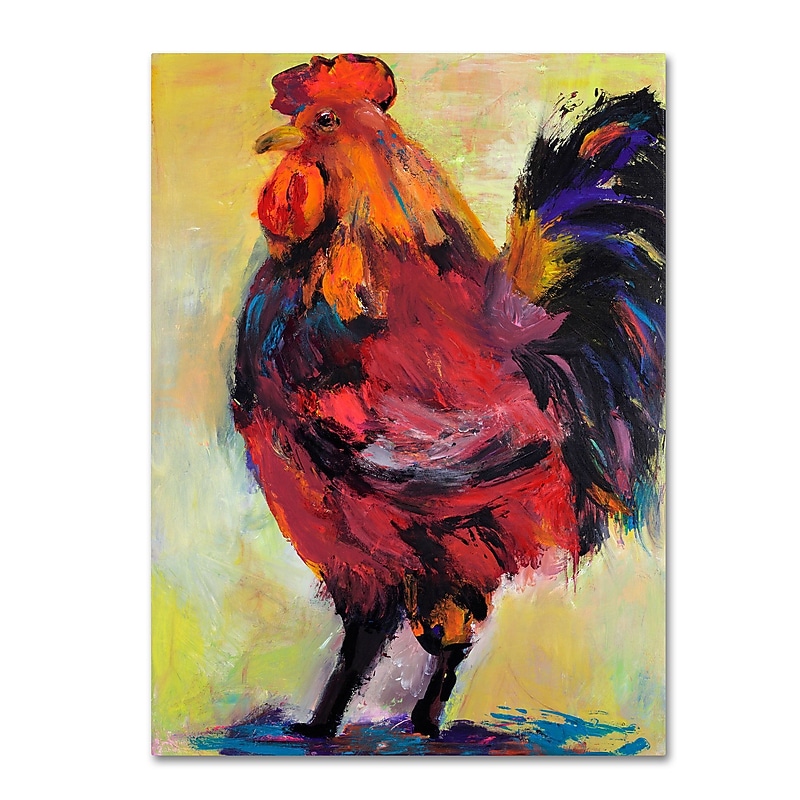 Trademark Fine Art Pat Saunders 'In Command' Canvas Art 14x19 Inches image 1