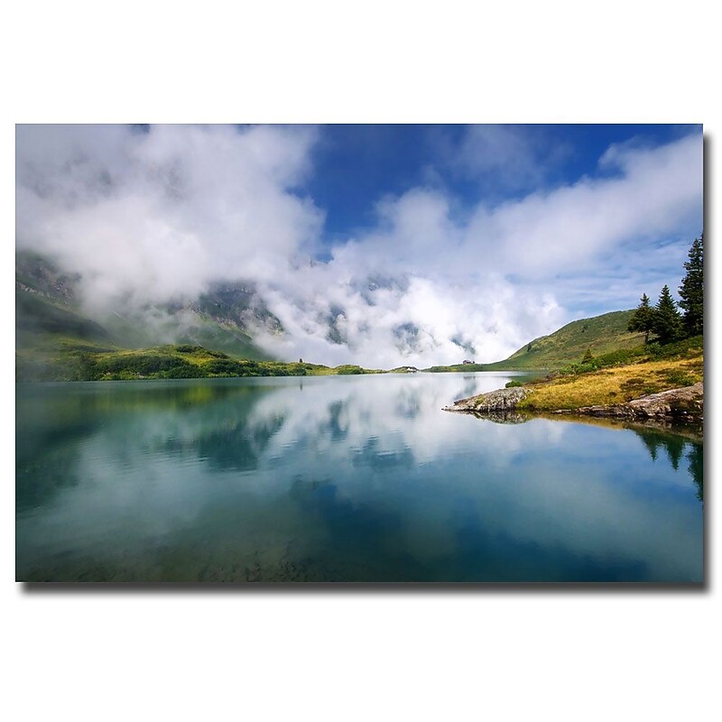 Trademark Fine Art Philippe Sainte Laudy 'Secret Blues' Canvas Art 22x32 Inches image 1