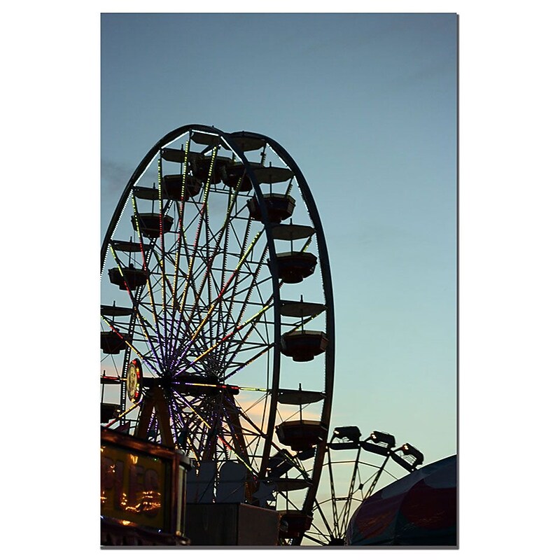 Trademark Fine Art Fair Time Fun by Patty Tuggle  Canvas Art image 1