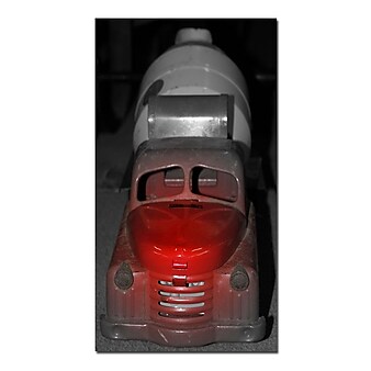 Trademark Fine Art Patty Tuggle 'Toy Truck' Canvas Art