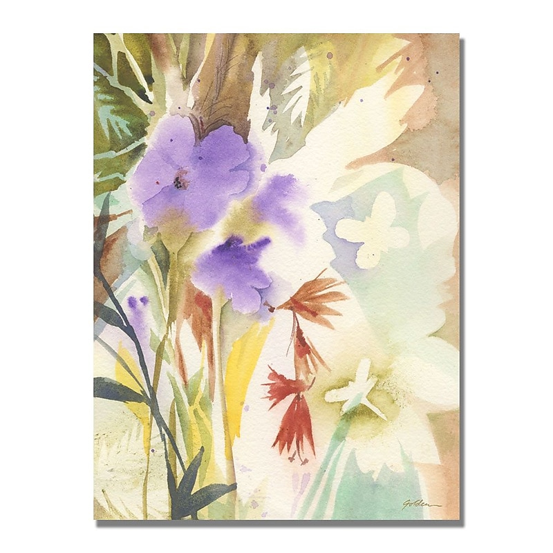 Trademark Fine Art Shelia Golden 'Hymn to Nature' Canvas Art 18x24 Inches image 1