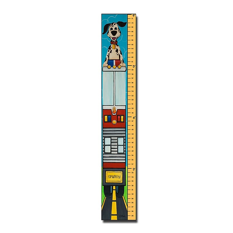 Trademark Fine Art 6 Foot Growth Chart-'Growth Spark' by Sylvia Masek image 1