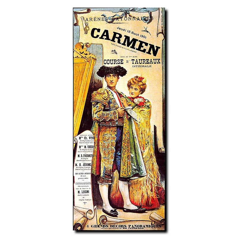 Trademark Fine Art 'Carmen' Gallery Wrapped Canvas Art image 1