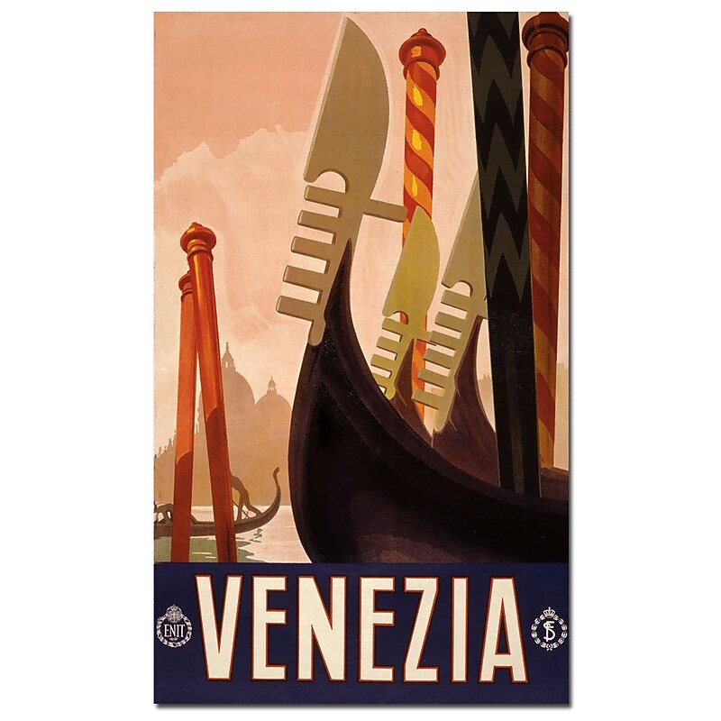Trademark Fine Art Venezia-Canvas Art Ready to Hang 18x24 Inches image 1