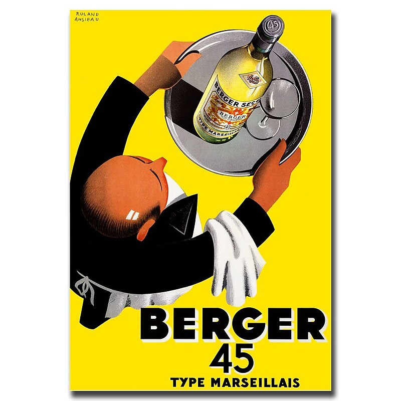 Trademark Fine Art Berger 45 Vintage Art image 1