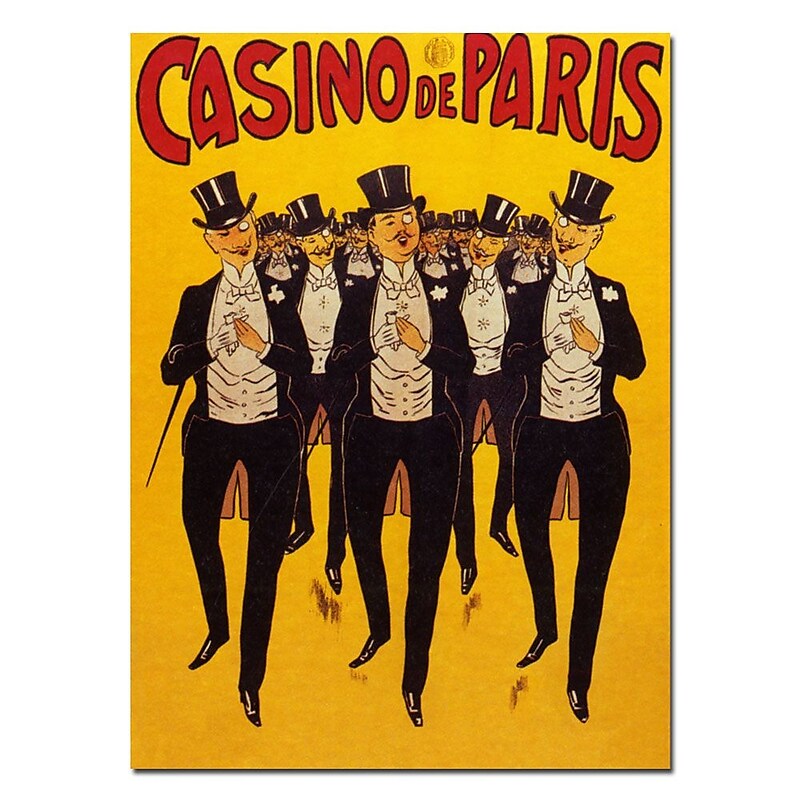 Trademark Fine Art Casino de Paris  Canvas Art Ready to Hang image 1
