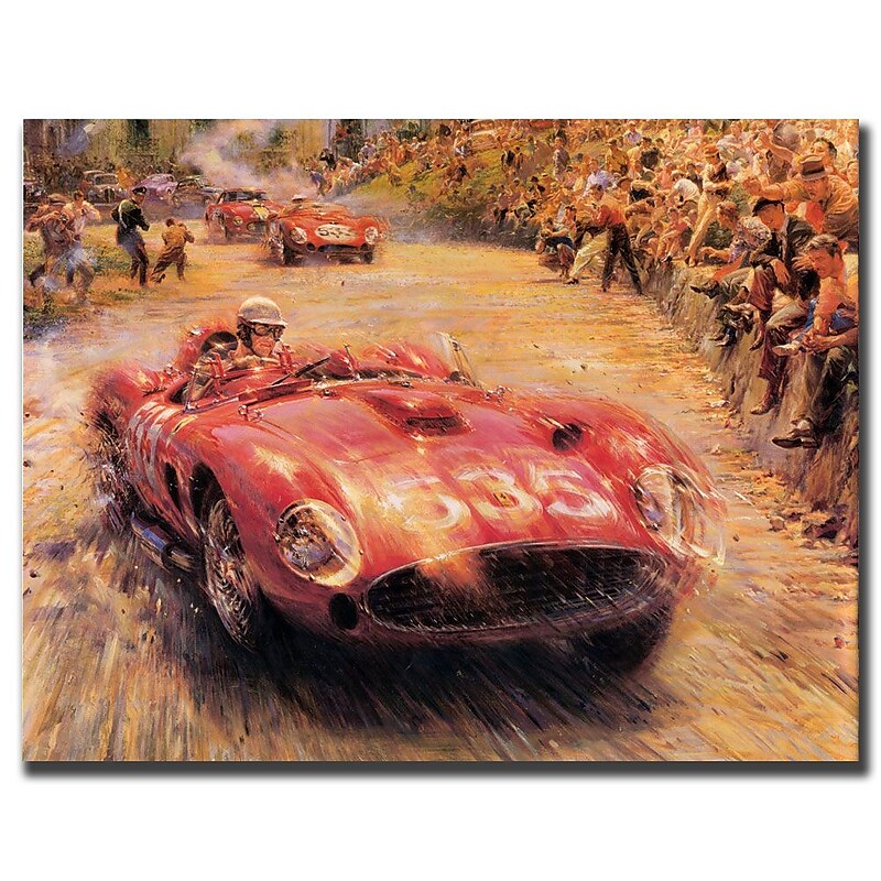 Trademark Fine Art 535-Gallery Wrapped Canvas Art 24x32 Inches image 1