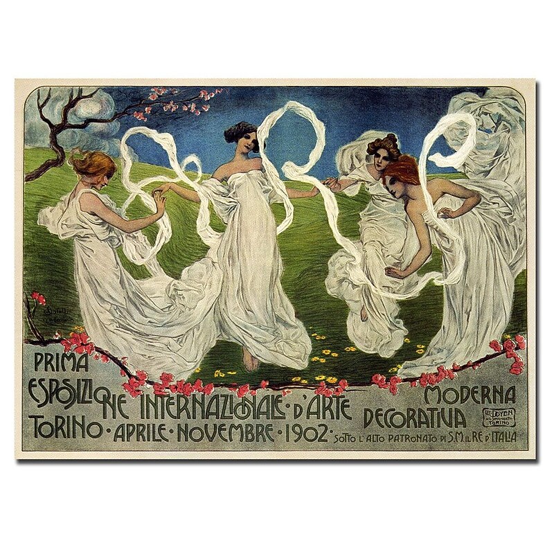 Trademark Fine Art Prisma Esposizione Internazionale D'Arte by Leonardo Bistolf image 1