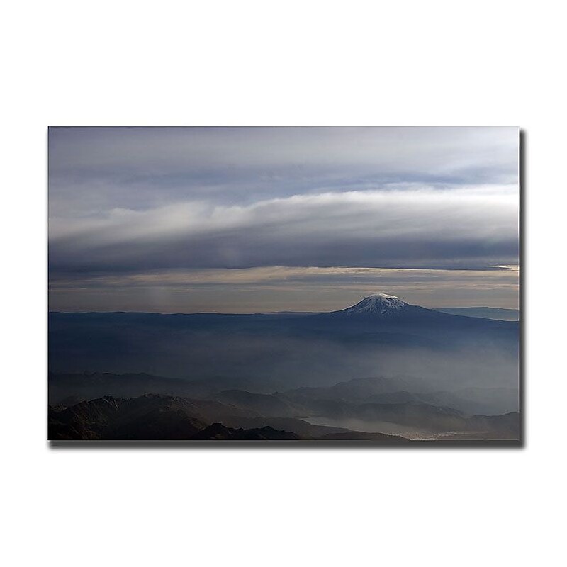 Trademark Fine Art Ranier by Yale Gurney-Ready to Hang Canvas Art 24x32 Inches image 1