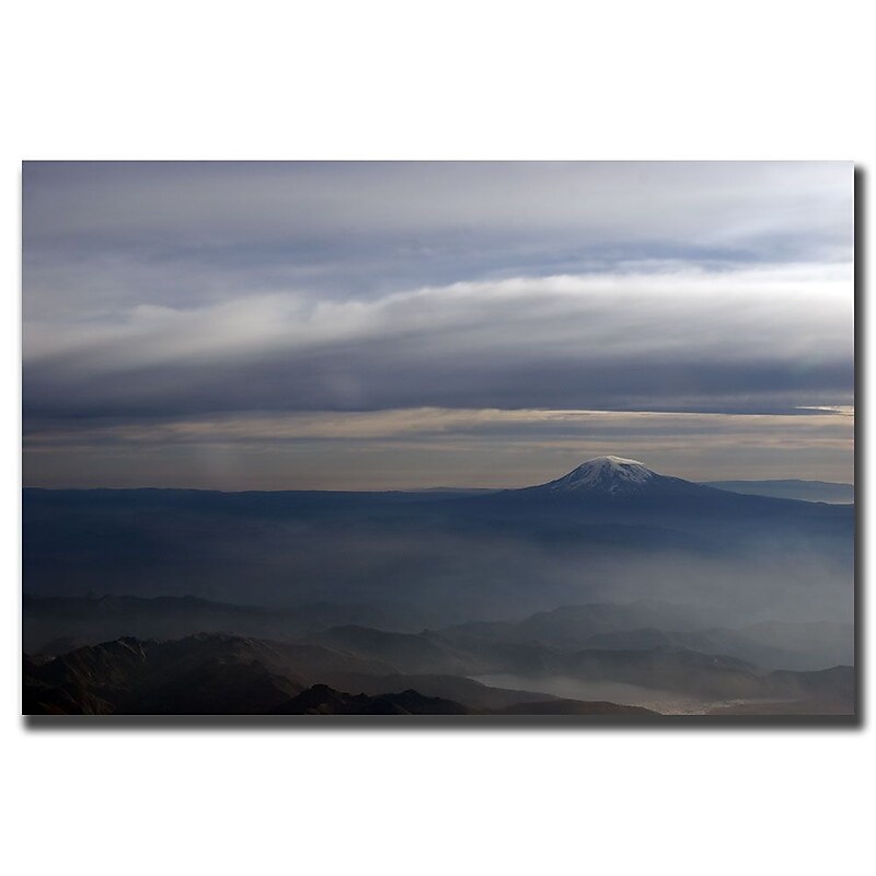 Trademark Fine Art Ranier by Yale Gurney-Gallery Wrapped  Canvas Art 35x47 Inches image 1