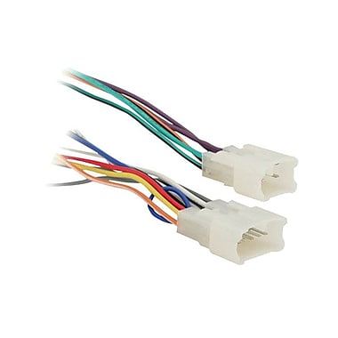 Metra™ 70-1761 Wiring Harness For 87-Up Toyota and Scion ... 70 1761 wiring diagram 