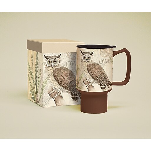 LANG® Owl Sanctuary 18 oz. Travel Mug at Staples