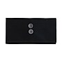 JAM Paper® Plastic Envelopes with Button and String Tie Closure, #10 Business Booklet, 5.25 x 10, Black, 108/Pack (921B1BLB)~#|#~m000067462_sc7