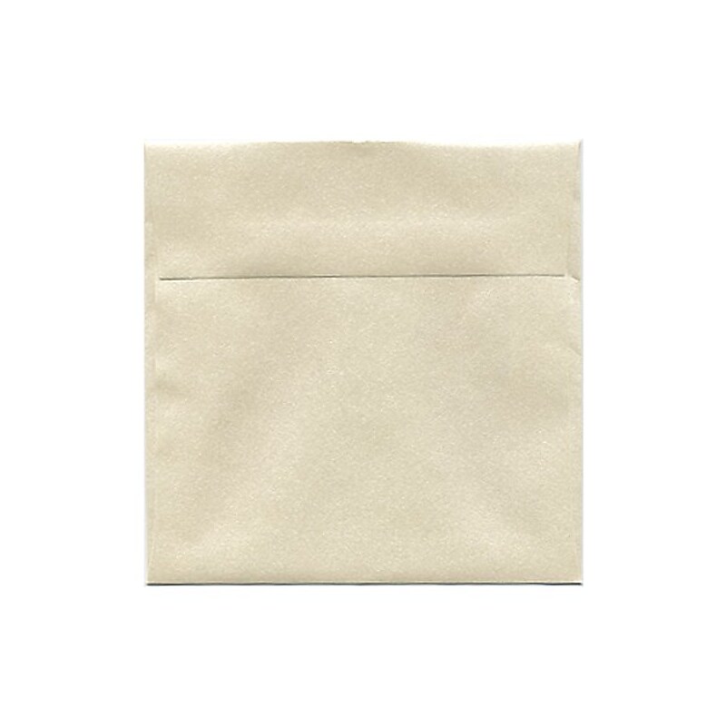 JAM Paper 6 x 6 Square Metallic Invitation Envelopes, Stardream Opal, 25/Pack (GCST500) image 1