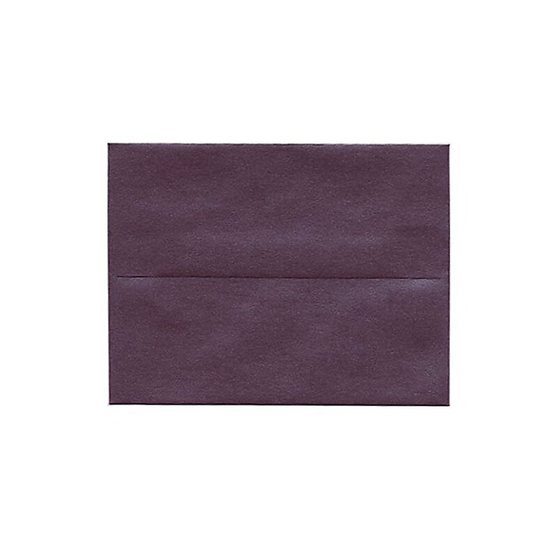 JAM Paper A2 Metallic Invitation Envelopes, 4.375 x 5.75, Stardream Ruby Purple, Bulk 1000/Carton (GCST604B) image 1