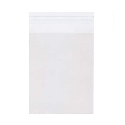 JAM Paper Cellophane Envelope with SelfAdhesive Closure, A2, 4.625 x 5.875, Clear, 1000/Carton
