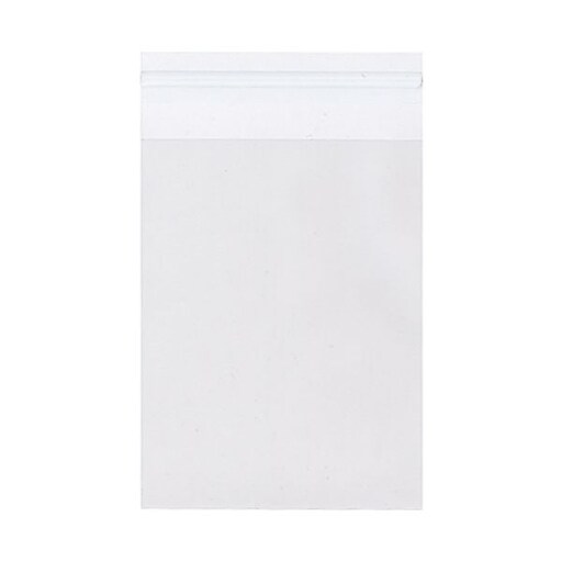 JAM Paper Cello Sleeves with Peel & Seal Closure, A6, 4.9375 x 6.5625 ...