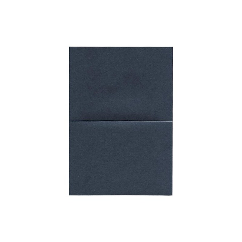 JAM Paper® Stardream Foldover Cards, A7 Size, 5 x 7, Metallic Anthracite Black, 50/Pack (6935219) image 1
