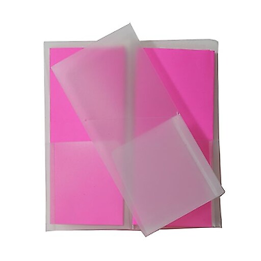 clear plastic 2 pocket folder