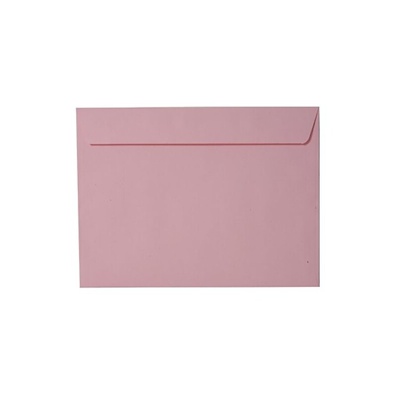 JAM Paper 9 x 12 Booklet Envelopes, Baby Pink, 25/Pack (31512738) image 1