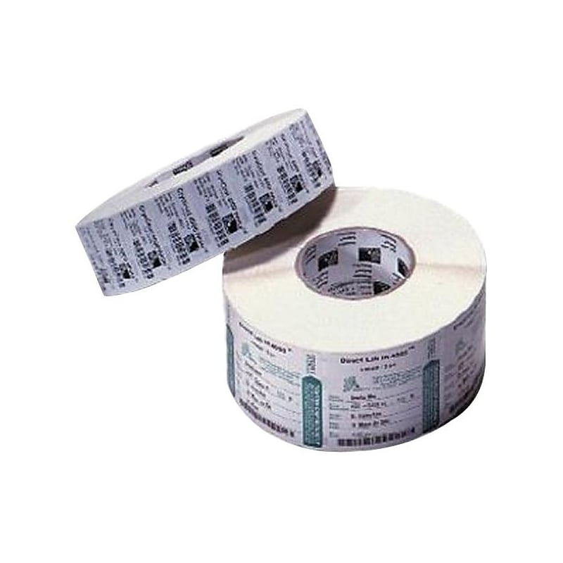Zebra PolyPro 3000T 4" x 2.5" Thermal Transfer Label, White image 1