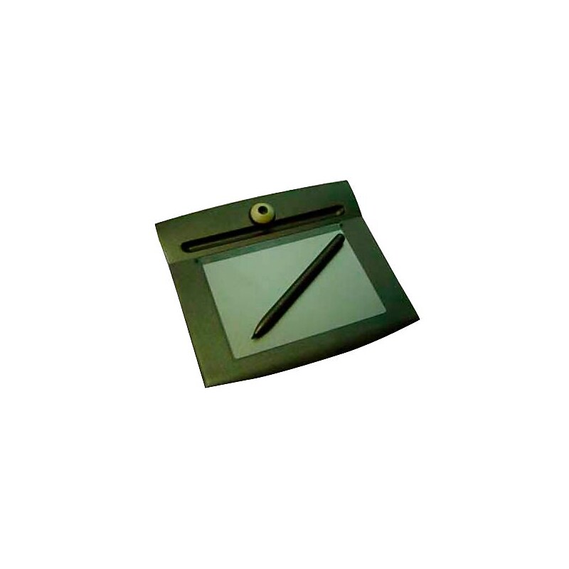 Topaz SignatureGem T-S751 4"x5" LCD Signature Capture Pad, Serial (T-S751-B-R) image 1