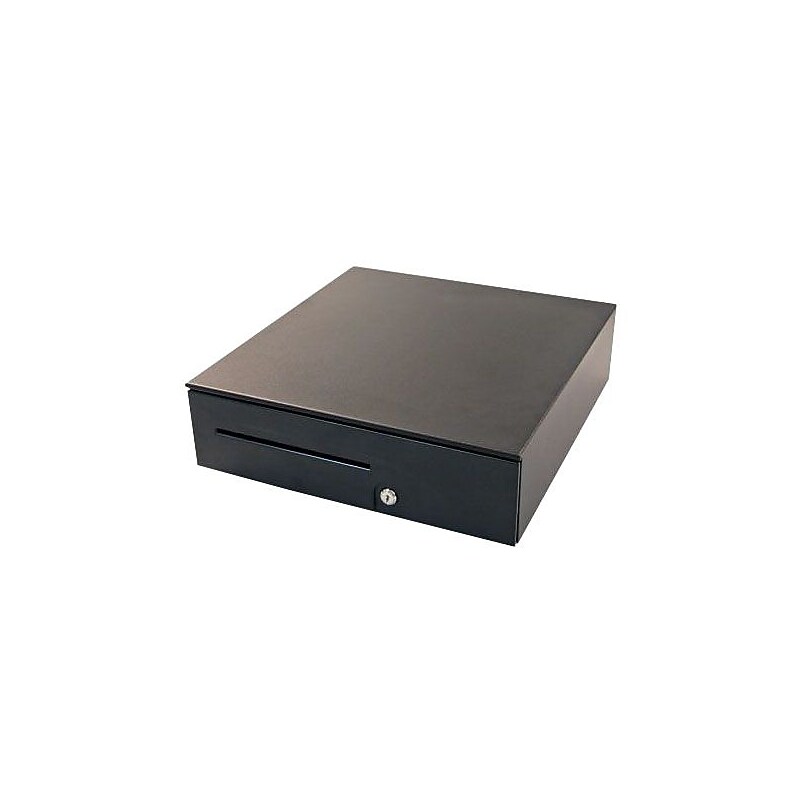 APG Heavy Duty Series 100 Cash Drawer, Black (T320-BL1616) image 1