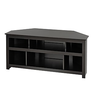 Prepac Vasari Corner TV Stand, Black (BCV-4722)