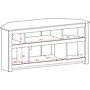 Prepac Vasari Corner TV Stand, Black (BCV-4722)~#|#~m000070173_sc7