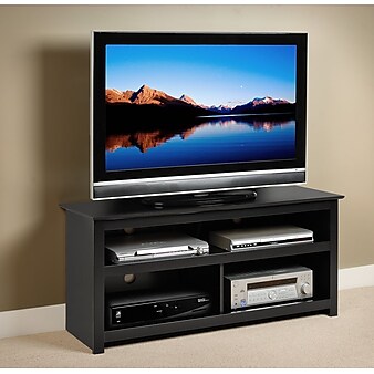 Prepac Vasari Console TV Stand, Black (BPV-4701)