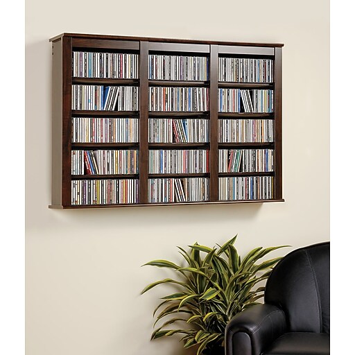 Prepac™ Triple Wall Mounted Storage, Espresso | Staples