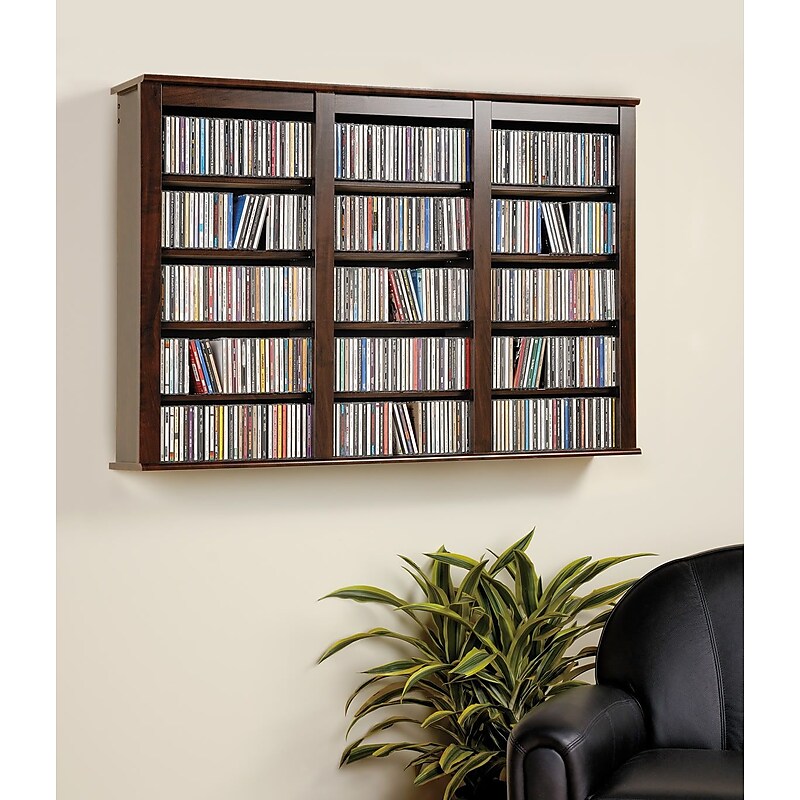Prepac™ Triple Wall Mounted Storage, Espresso image 1