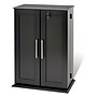 Prepac™ Locking Media Storage Cabinet With Shaker Doors, Black~#|#~m000070239_sc7