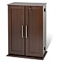 Prepac™ Locking Media Storage Cabinet With Shaker Doors, Espresso~#|#~m000070241_sc7