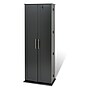 Prepac™ Grande Locking Media Storage Cabinet With Shaker Doors, Black~#|#~m000070243_sc7