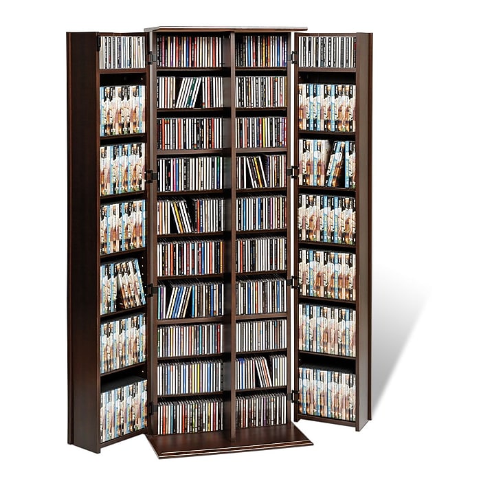 Prepac™ Grande Locking Media Storage Cabinet With Shaker Doors