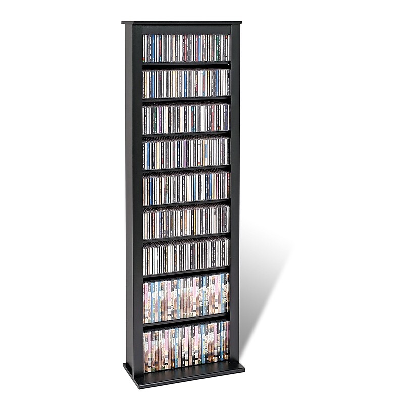 Prepac™ Slim Barrister Tower, Black image 1