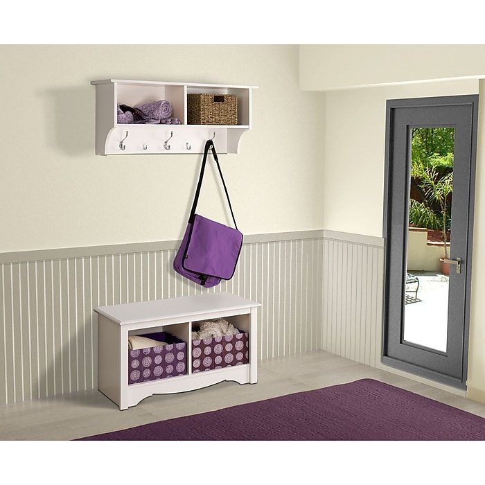 Prepac hanging entryway shelf outlet