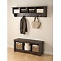 Prepac™ Wide Hanging Entryway Shelf, 60" x 11.5", Espresso~#|#~m000070315_sc7