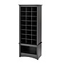 Prepac 61.25" Tall Shoe Cubbie Cabinet, Black~#|#~m000070344_sc7