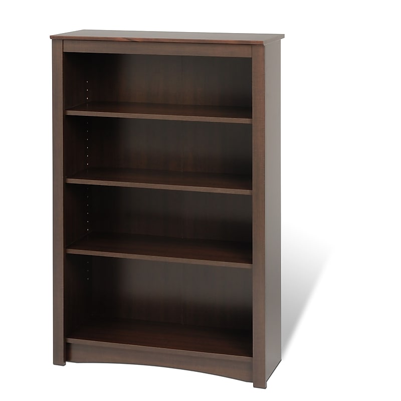 Prepac™ 4 Shelf Bookcase, Espresso image 1
