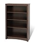 Prepac™ 4 Shelf Bookcase, Espresso~#|#~m000070421_sc7